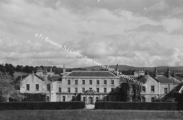 NORTH FRONT AND FORECOURT OF HOUSE